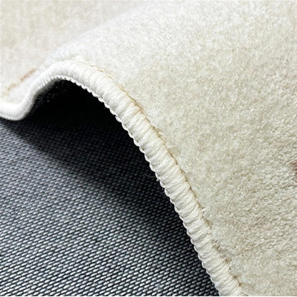 Abstract Rug Washable Area Rug for Living Room Bedroom Modern Non-Slip Rug Home Decor Area Rug Modern Rug(Light Yellow,63x91in)